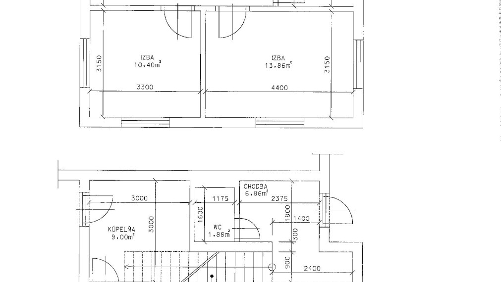 BOSEN | 4 izbový byt v dvojdome so záhradkou a vlastnou studňou, ul. Hrudky, Chorvátsky Grob – Čierna Voda