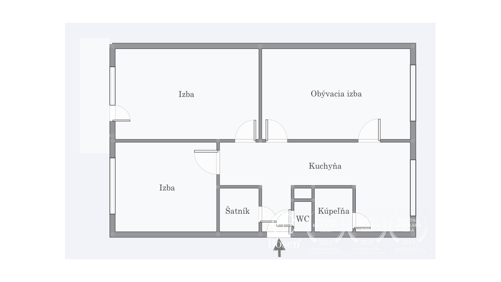 REZERVOVANÉ | Priestranný 3 izb.byt v skvelej lokalite, Ružinov, Andreja Mráza, 81 m2