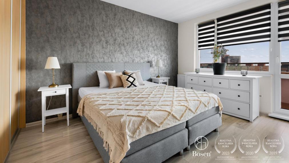 PREDANÉ: BOSEN | Zariadený 2 izb. byt na začiatku Petržalky, Gessayova, 53 m2