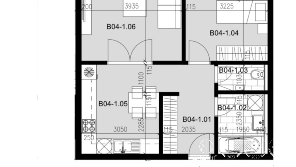 BOSEN | 2 izb.byt s terasou a parkingom v novom projekte Noemis, Štandard, Stupava, 67 m2