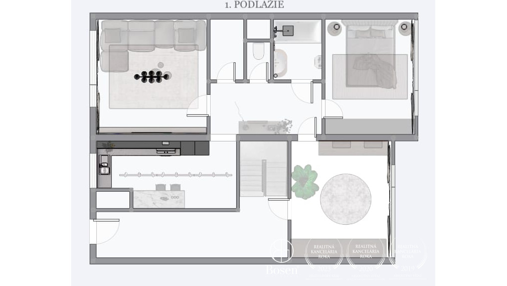 BOSEN |  6 izbový rodinný dom, Staré Mesto, Révová, 134 m2