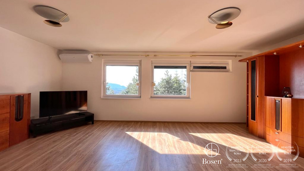 BOSEN | Prenájom slnečný veľkometrážny 4 izbový byt s garážou, Bratislava - Karlova Ves