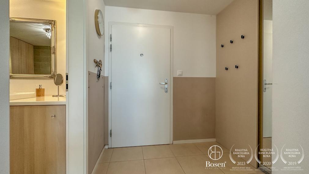 BOSEN | PRENAJATÉ City Park: 2 izbový byt s garážovým státím v novostavbe - Ružinov, 62,5m2