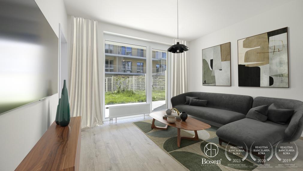 BOSEN | Nový 2 izbový byt v projekte Nový Ružinov, Bajkalská-Bratislava, 123m2