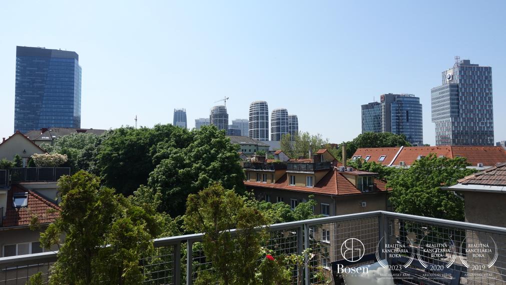 BOSEN |  Slnečný 3 izbový mezonetový byt s dvoma terasami, BA - m.č. Ružinov NIVY, 111,4 m2.