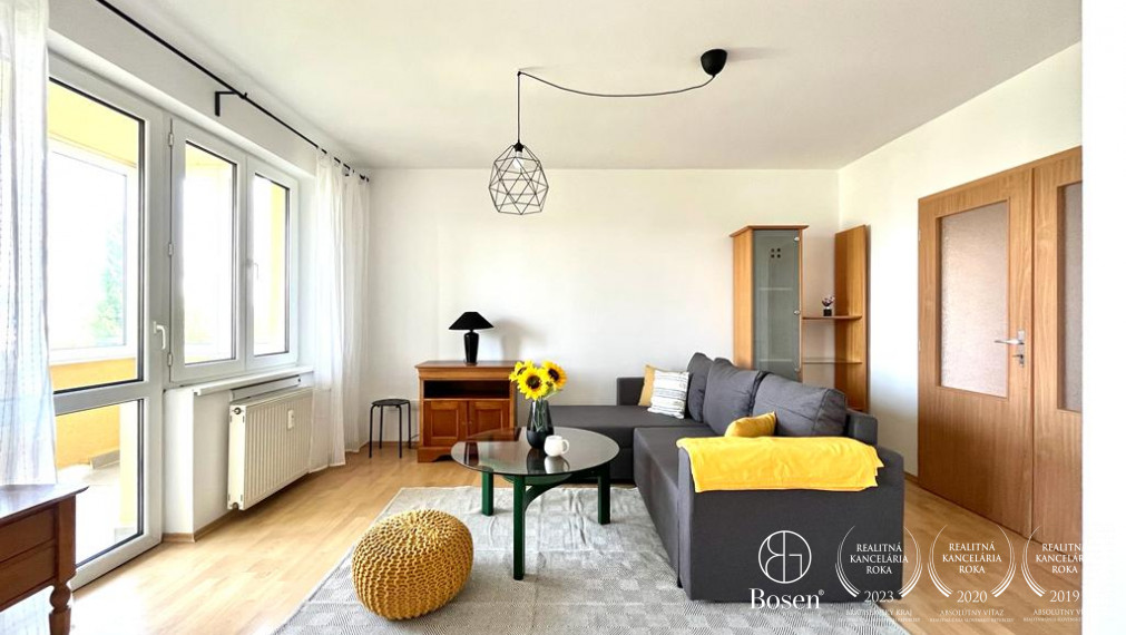 BOSEN | PRENAJATÉ slnečný 3- izbový byt na ulici Sputniková, Bratislava - Ružinov