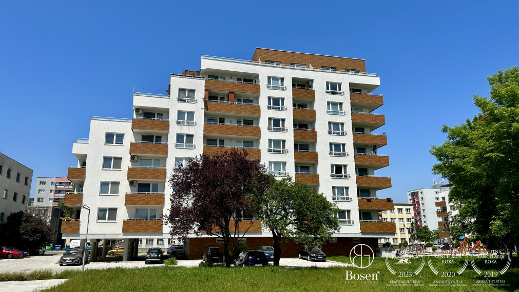 BOSEN | Predaj 4 izbový moderný byt s balkónom, Nobelova ul, Bratislava