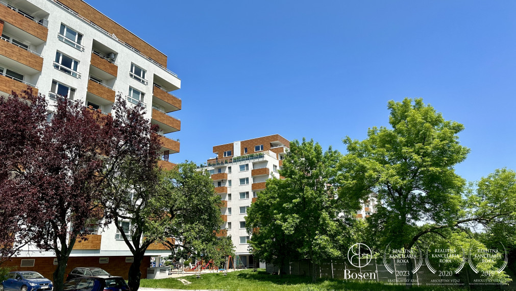 BOSEN | Predaj 4 izbový moderný byt s balkónom, Nobelova ul, Bratislava