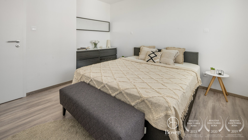 BOSEN | Predaj 4 izbový moderný byt s balkónom, Nobelova ul, Bratislava