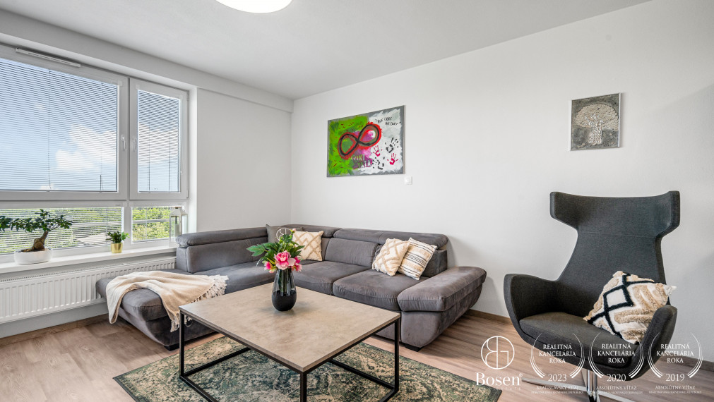 BOSEN | Predaj 4 izbový moderný byt s balkónom, Nobelova ul, Bratislava