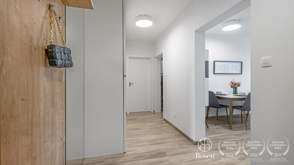 BOSEN | Predaj 4 izbový moderný byt s balkónom, Nobelova ul, Bratislava