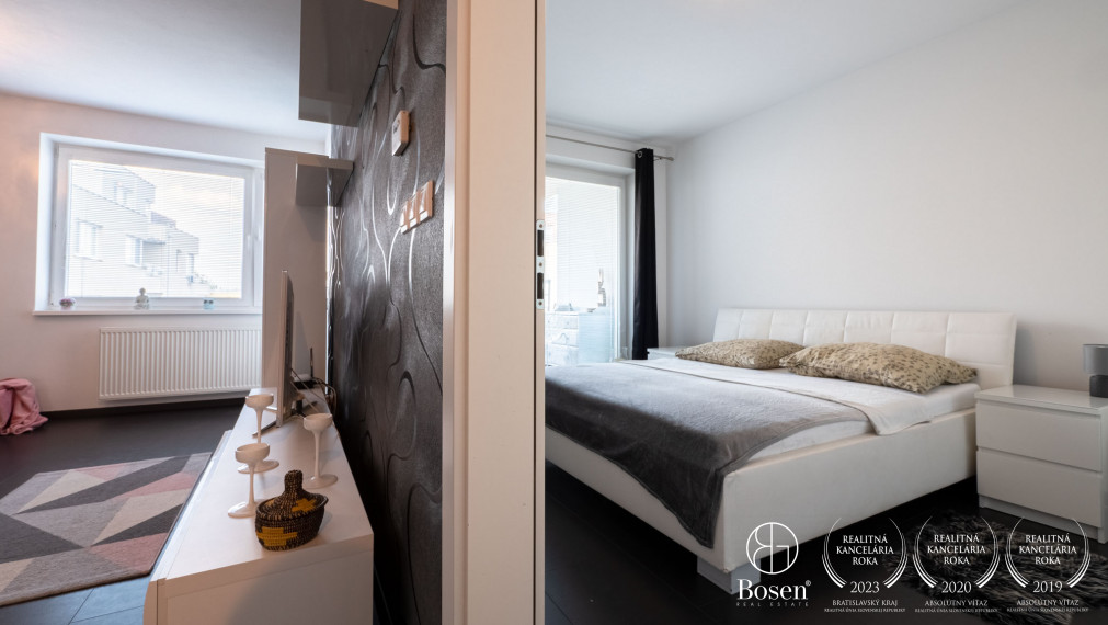 BOSEN | 2 izbový byt s parkovacím státim, Rovinka