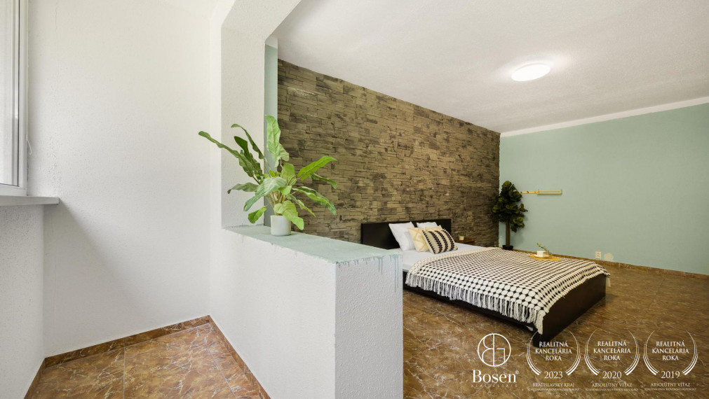 BOSEN | Predaj veľkého 3 izbového bytu, Vrakuňa, Čiližská, 84m2