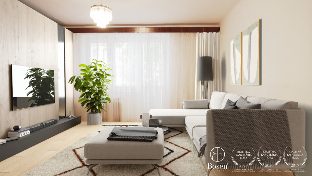 PREDANÉ | BOSEN | 3+kk byt, Bratislava – Nové Mesto, 82m2