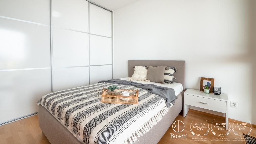 PRENAJATÉ | BOSEN | Prenájom priestranný 2 izbový byt s terasou, 72 m2, Vienna Gate, Bratislava m.č. Petržalka