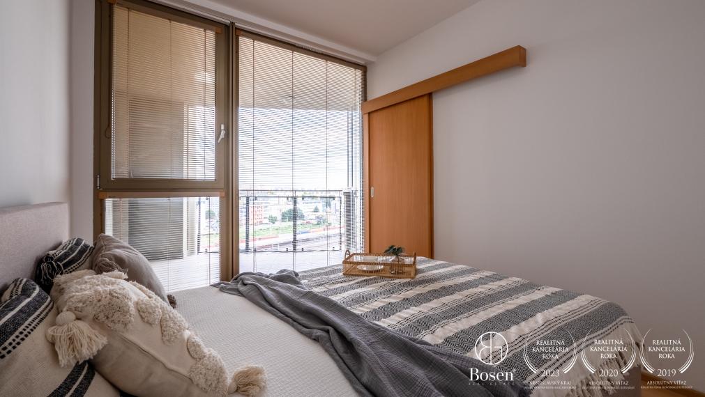 PRENAJATÉ | BOSEN | Prenájom priestranný 2 izbový byt s terasou, 72 m2, Vienna Gate, Bratislava m.č. Petržalka