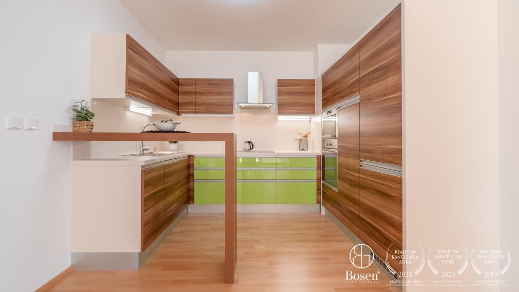 PRENAJATÉ | BOSEN | Prenájom priestranný 2 izbový byt s terasou, 72 m2, Vienna Gate, Bratislava m.č. Petržalka