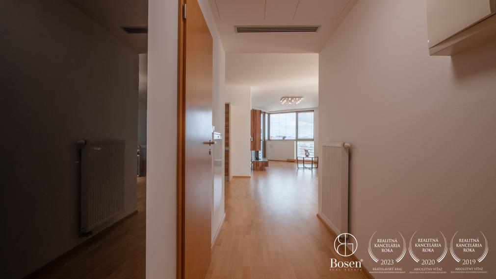 PRENAJATÉ | BOSEN | Prenájom priestranný 2 izbový byt s terasou, 72 m2, Vienna Gate, Bratislava m.č. Petržalka