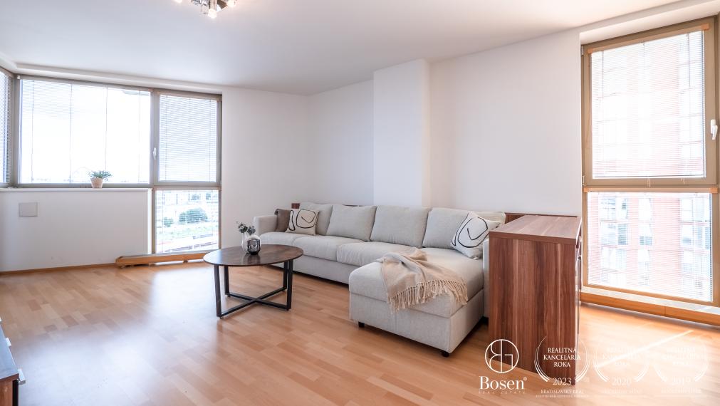 PRENAJATÉ | BOSEN | Prenájom priestranný 2 izbový byt s terasou, 72 m2, Vienna Gate, Bratislava m.č. Petržalka