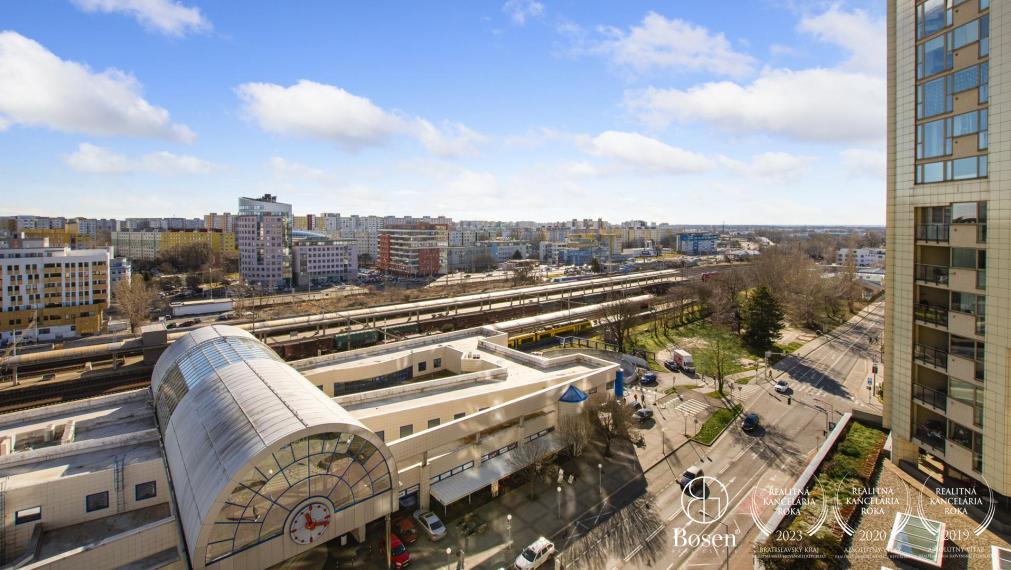 PRENAJATÉ | BOSEN | Prenájom priestranný 2 izbový byt s terasou, 72 m2, Vienna Gate, Bratislava m.č. Petržalka