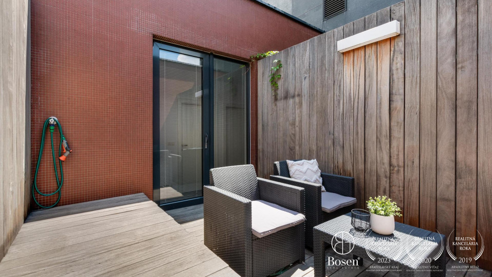 BOSEN | Priestranný 3 izbový byt - mezanín s terasou v novostavbe VIKTORIA, Ružinov - Nivy, 86m2