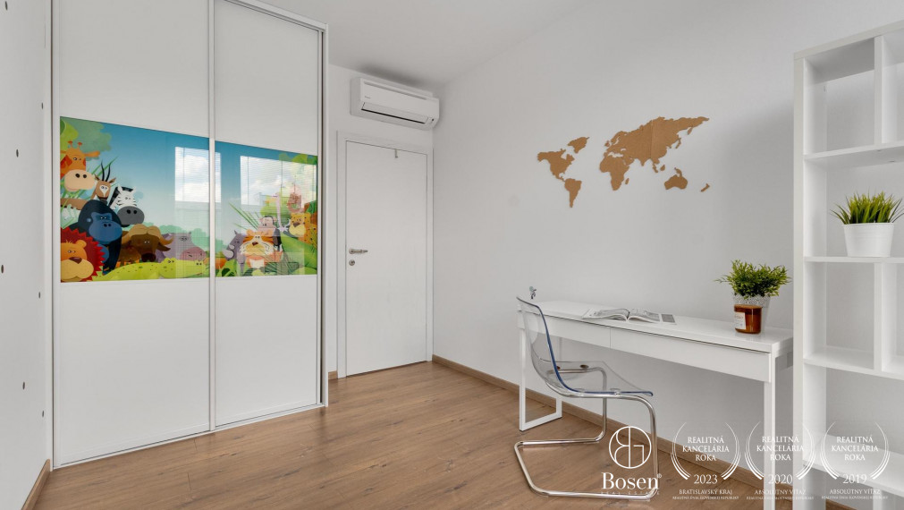 BOSEN | Priestranný 3 izbový byt - mezanín s terasou v novostavbe VIKTORIA, Ružinov - Nivy, 86m2