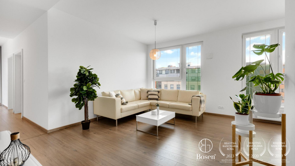 BOSEN | Priestranný 3 izbový byt - mezanín s terasou v novostavbe VIKTORIA, Ružinov - Nivy, 86m2