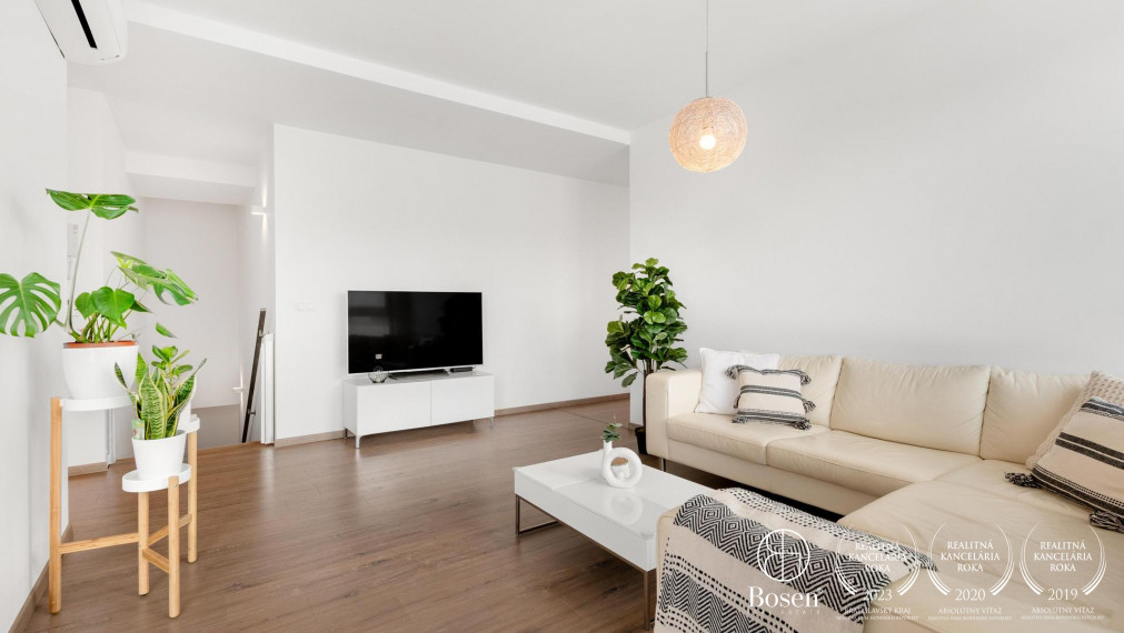 BOSEN | Priestranný 3 izbový byt - mezanín s terasou v novostavbe VIKTORIA, Ružinov - Nivy, 86m2