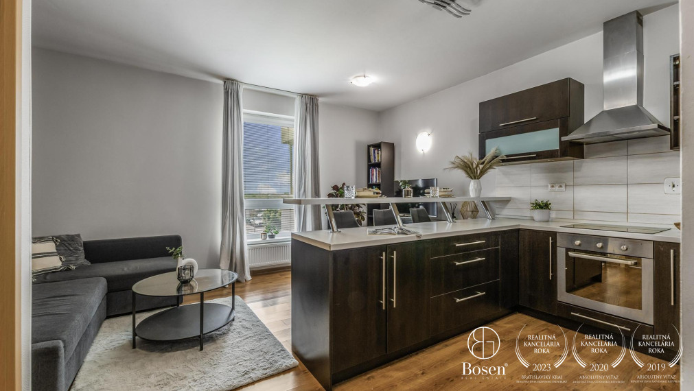 PREDANÉ:  BOSEN | Tatra Panonia: 3 izb. byt s veľkým balkónom, Budatínska, 77 m2