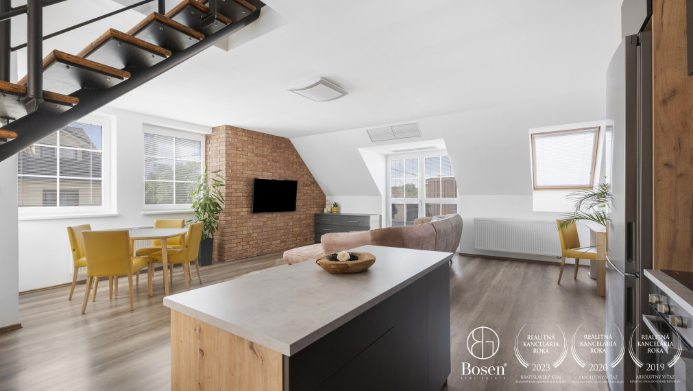 Predané: BOSEN | 3 izbový slnečný byt vo Vajnoroch - Bratislava, 110 m2