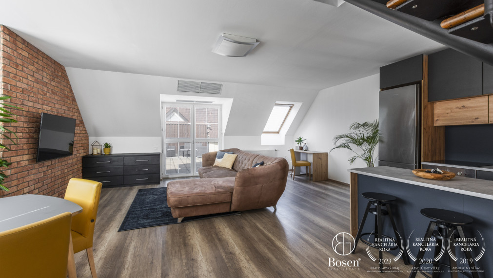 Predané: BOSEN | 3 izbový slnečný byt vo Vajnoroch - Bratislava, 110 m2