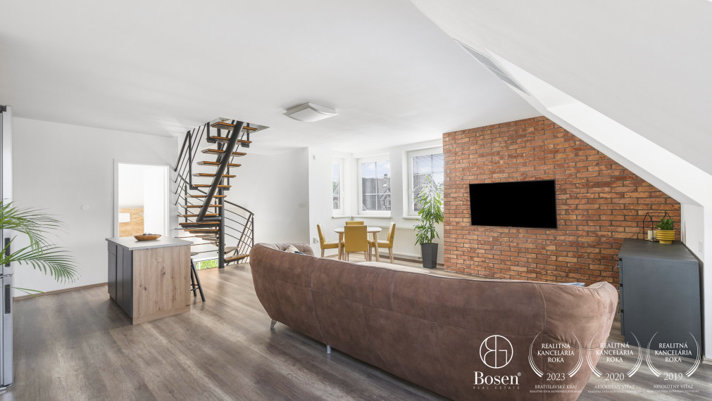 Predané: BOSEN | 3 izbový slnečný byt vo Vajnoroch - Bratislava, 110 m2