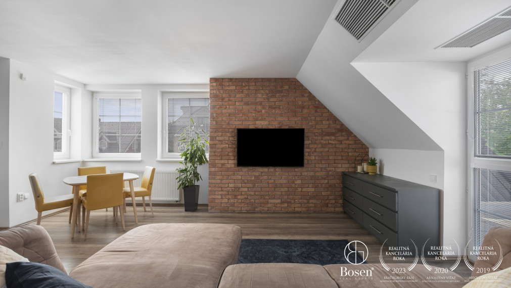 Predané: BOSEN | 3 izbový slnečný byt vo Vajnoroch - Bratislava, 110 m2
