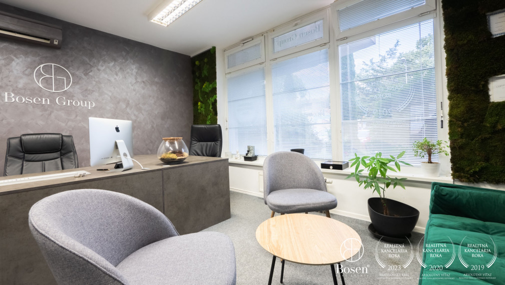 BOSEN | PRENAJATÉ kancelárske/administratívne priestory, 131 m2, Bratislava - Ružinov