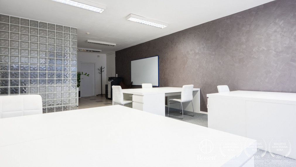 BOSEN | PRENAJATÉ kancelárske/administratívne priestory, 131 m2, Bratislava - Ružinov