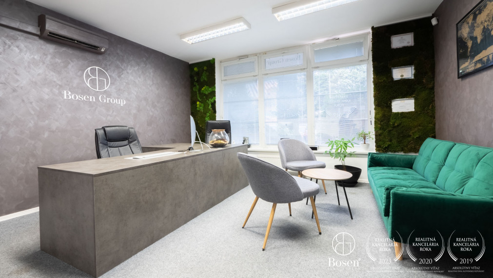 BOSEN | PRENAJATÉ kancelárske/administratívne priestory, 131 m2, Bratislava - Ružinov