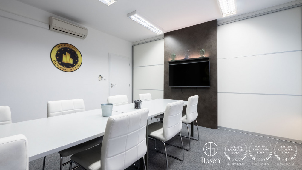 BOSEN | PRENAJATÉ kancelárske/administratívne priestory, 131 m2, Bratislava - Ružinov