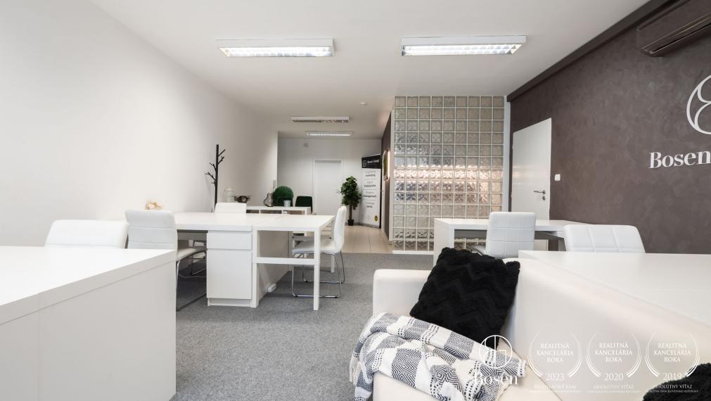 BOSEN | PRENAJATÉ kancelárske/administratívne priestory, 131 m2, Bratislava - Ružinov