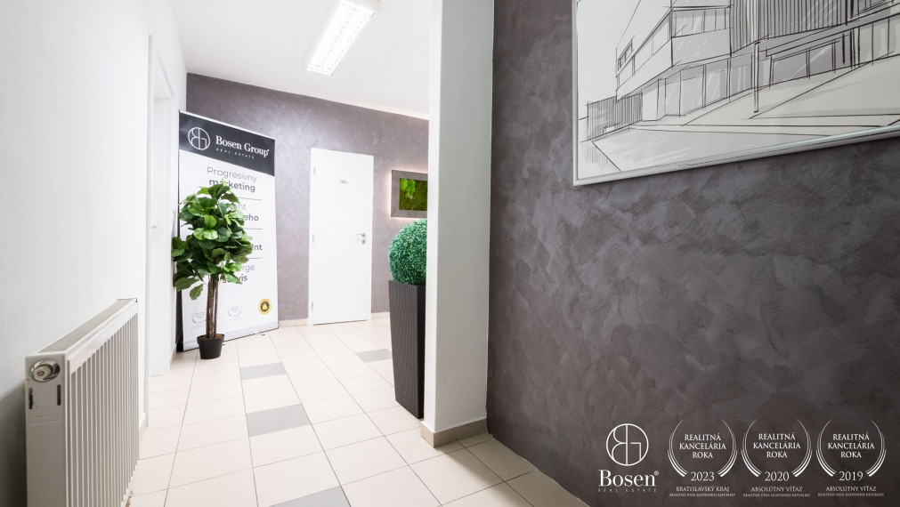 BOSEN | PRENAJATÉ kancelárske/administratívne priestory, 131 m2, Bratislava - Ružinov