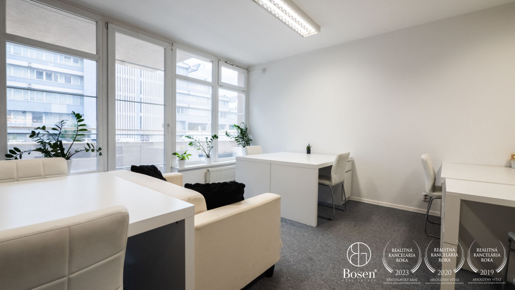 BOSEN | PRENAJATÉ kancelárske/administratívne priestory, 131 m2, Bratislava - Ružinov