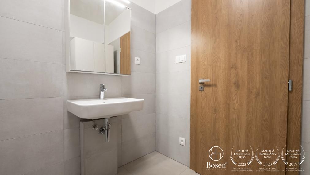 REZERVOVANÉ BOSEN | 	Moderný 2 izb. byt  v novostavbe, balkón, garáž, Rovinka, 64,44. m2