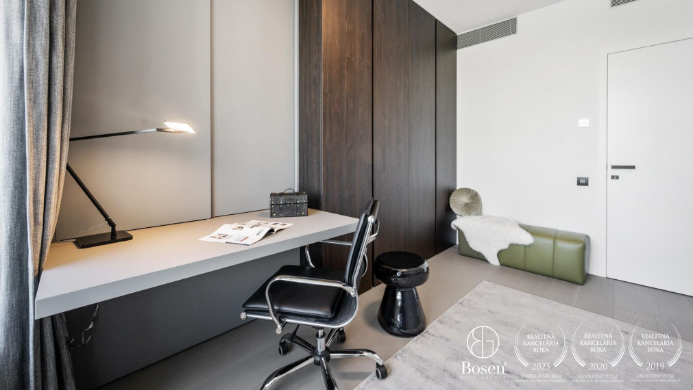 BOSEN | Luxusne zariadený prémiový byt v projekte Sky Park s najlepším výhľadom, 26.poschodie, Čulenova, 93 m2