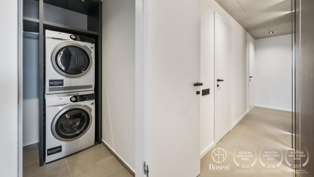 BOSEN | Luxusne zariadený prémiový byt v projekte Sky Park s najlepším výhľadom, 26.poschodie, Čulenova, 93 m2