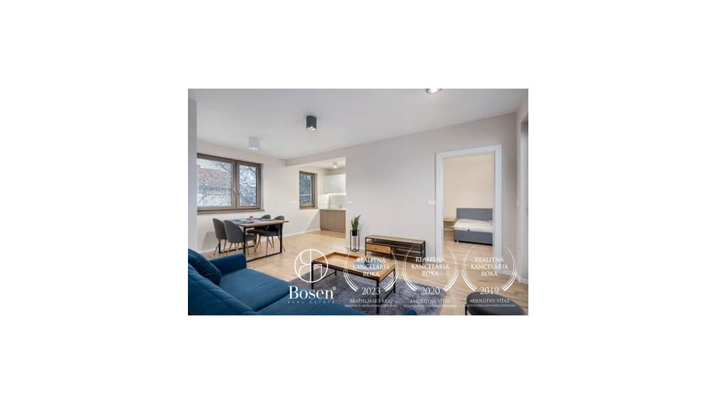 BOSEN | Zariadený 2-izb byt s terasou a parkovaním Čermáň