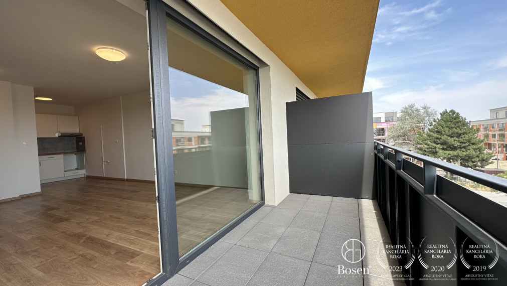 REZERVOVANÉ BOSEN | 	Moderný 2 izb. byt  v novostavbe, balkón, garáž, Rovinka, 64,44. m2
