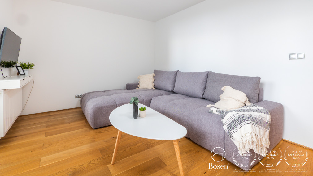 PRENAJATÉ | BOSEN | Prenájom 2 izbový byt s terasou, 68 m2, novostavba TAMMI, Bratislava - m.č. Dúbravka