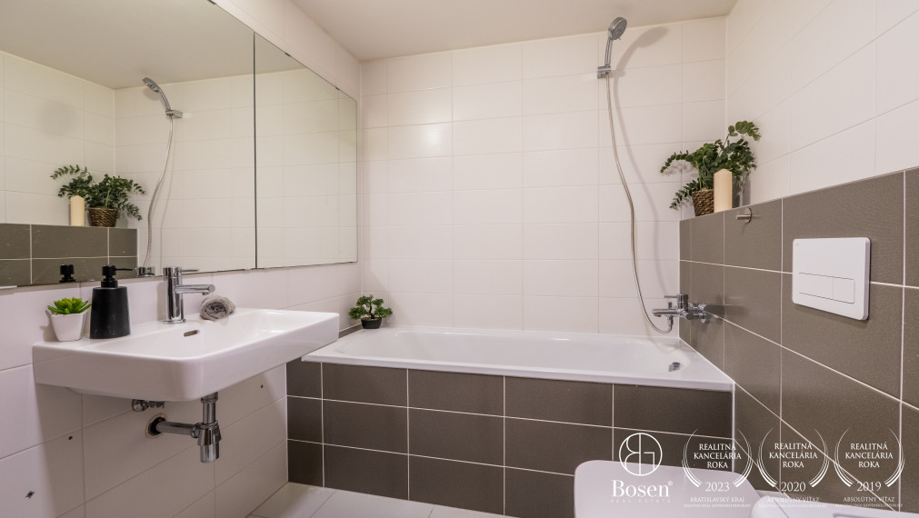 PRENAJATÉ | BOSEN | Prenájom 2 izbový byt s terasou, 68 m2, novostavba TAMMI, Bratislava - m.č. Dúbravka