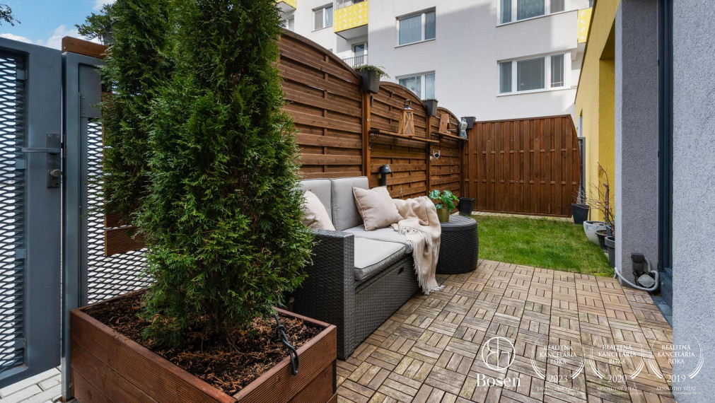 PRENAJATÉ | BOSEN | Prenájom 2 izbový byt s terasou, 68 m2, novostavba TAMMI, Bratislava - m.č. Dúbravka