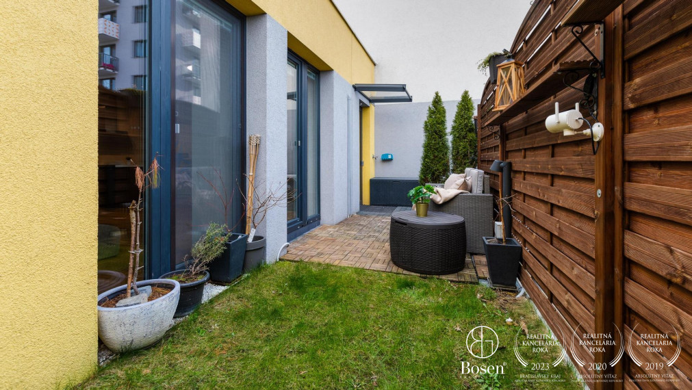 PRENAJATÉ | BOSEN | Prenájom 2 izbový byt s terasou, 68 m2, novostavba TAMMI, Bratislava - m.č. Dúbravka