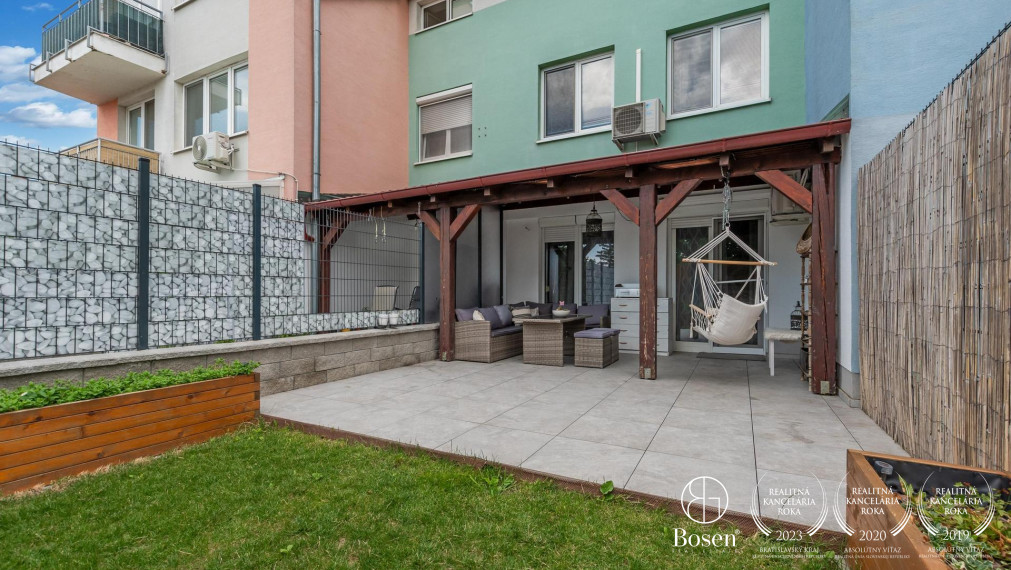 BOSEN | PREDANÉ | 3 izbový byt so záhradou a garážou, Šáchorova-Vajnory, 111m2